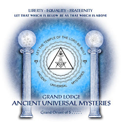 Grand Lodge Ancient Universal Mysteries Logo
